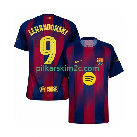 Koszulka FC Barcelona Robert Lewandowski 9 Champions League Główna 2025/26 Koszulki Piłkarskie